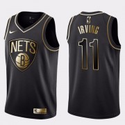 Maglie NBA Brooklyn Nets 2022-23 Kyrie Irving 11# Nero Classics Edition Canotte Swingman